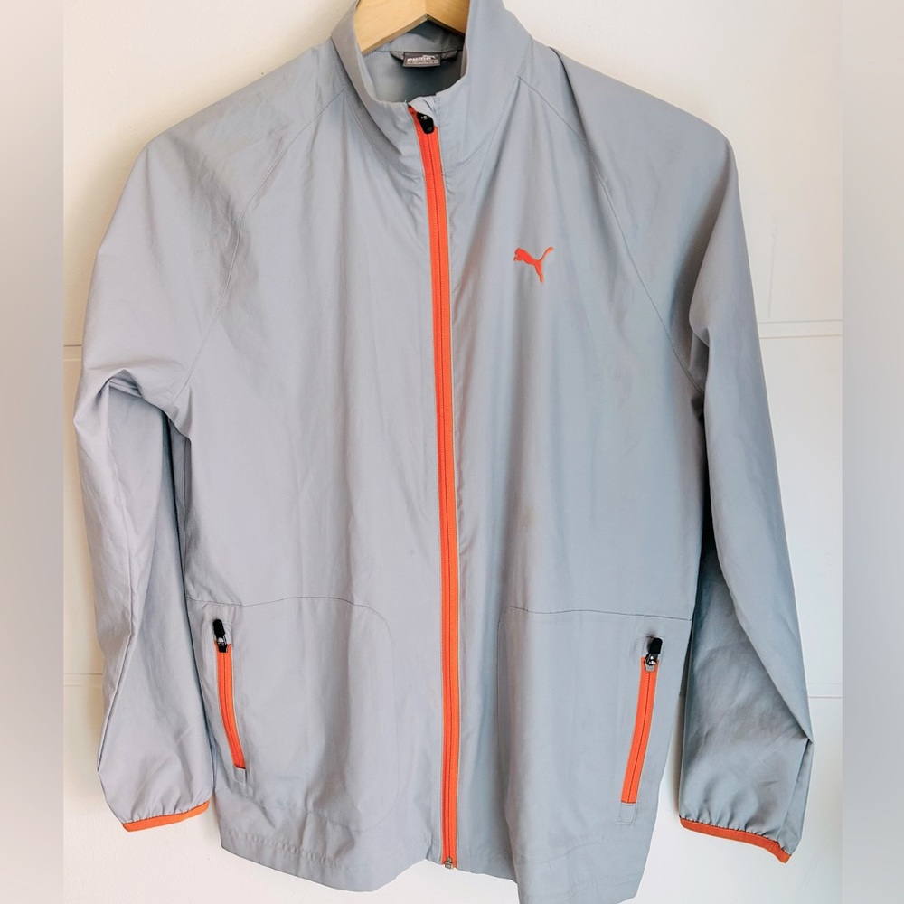PUMA golf boys size xl wind jacket in like new condition